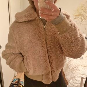 Camel Wilfred Free Sherpa Bomber